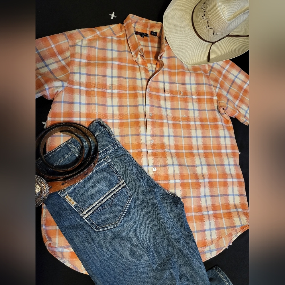 Roper Short-Sleeve Button-Down